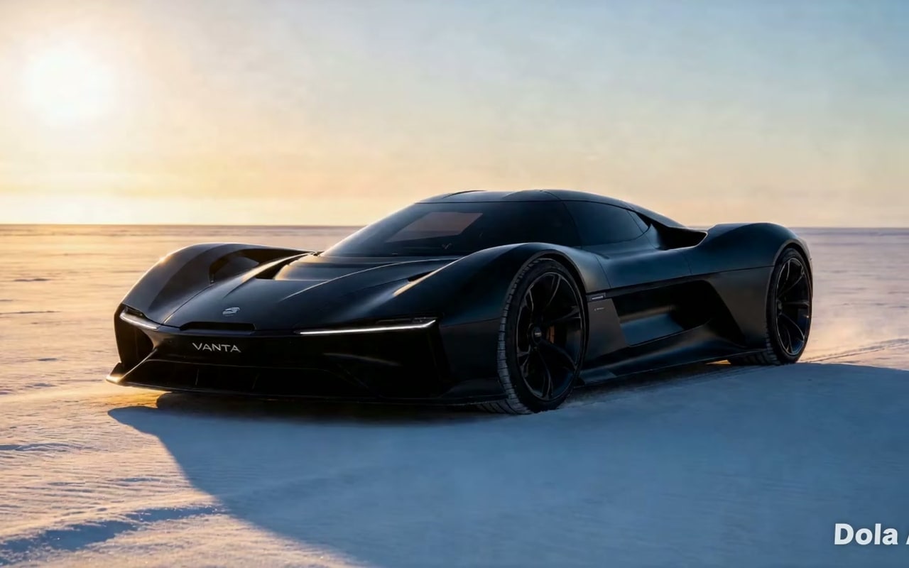 Cinematic VANTA — hypercar launch experience