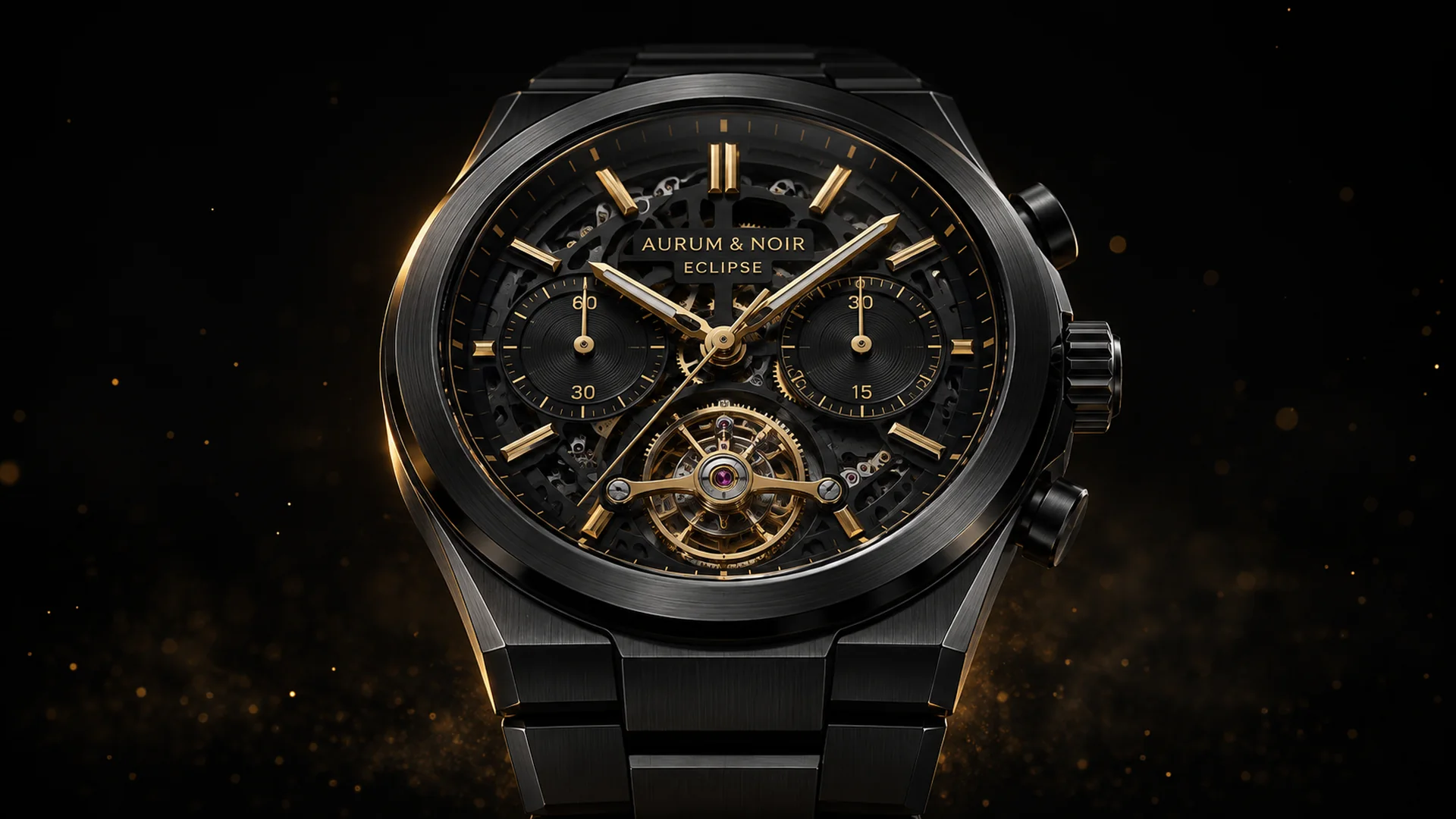 Cinematic Watch — luxury watch web experience